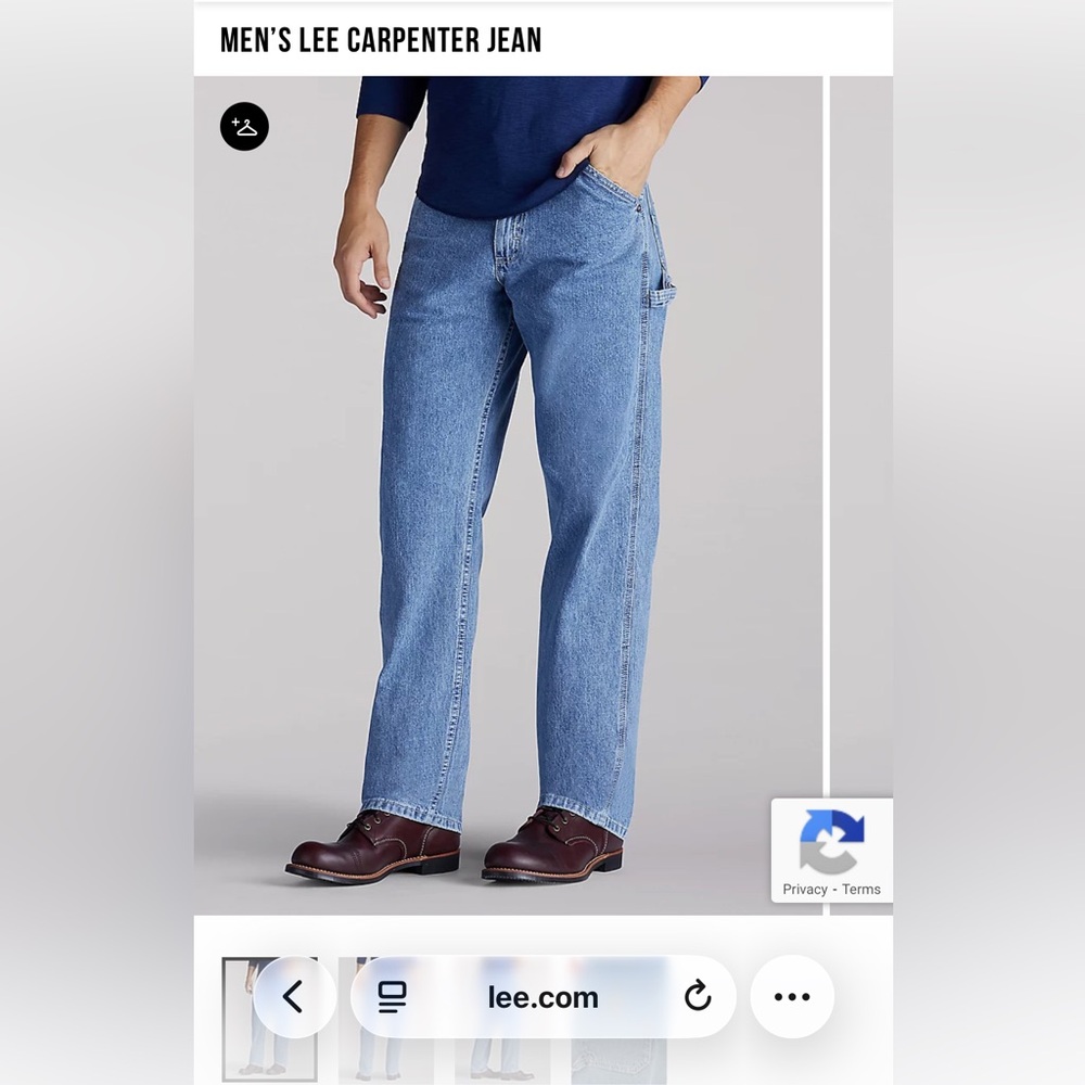 Lee Men's Carpenter Jeans
